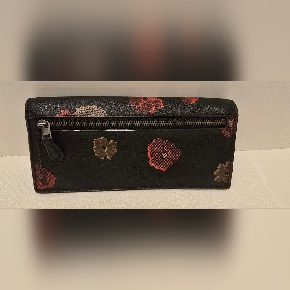 Coach Halftone Floral wallet - Picture 5 of 8